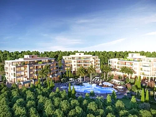 A photo of a real estate project called Limassol Park.
